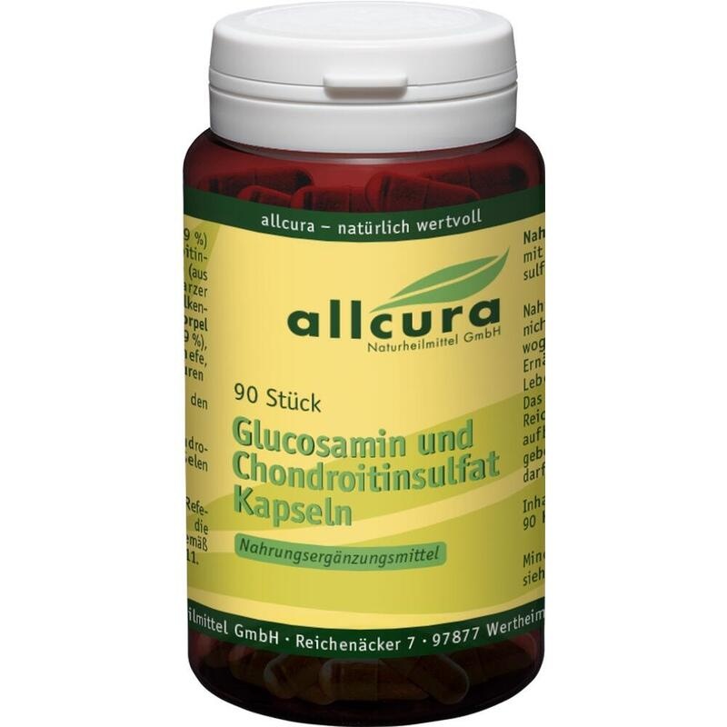 GLUCOSAMIN UND Chondroitinsulfat Kapseln