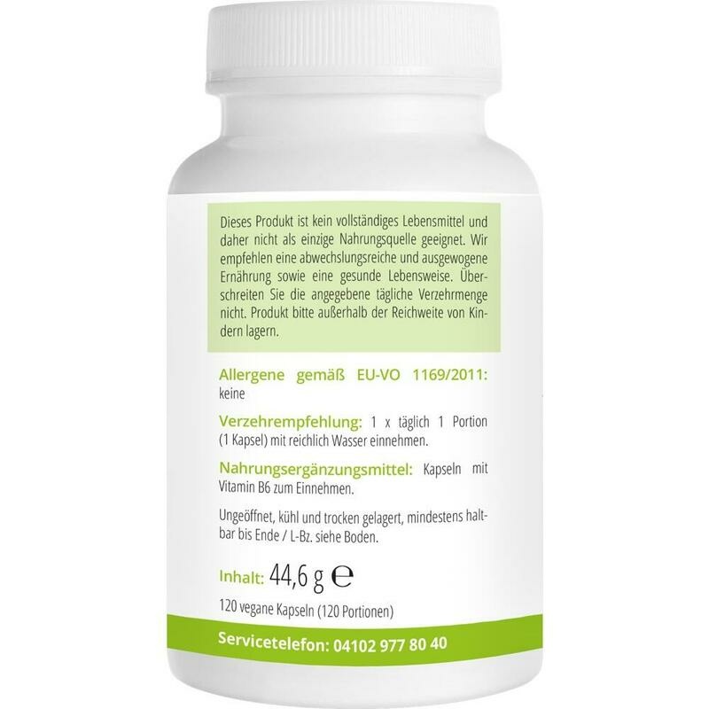 VITAMIN B6 P-5-P 10 mg Kapseln