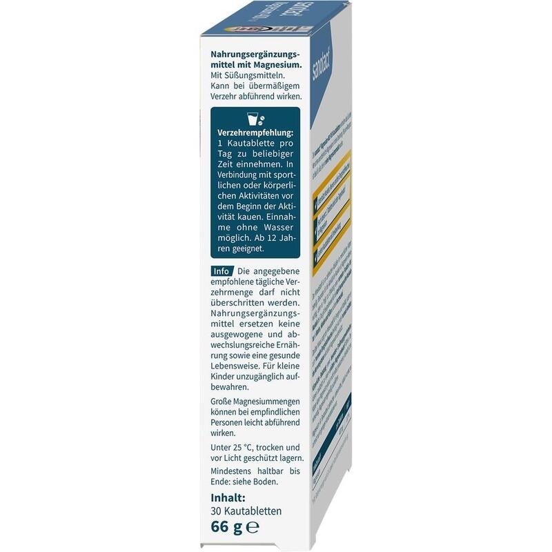SANOTACT Magnesium 400 PUR Kautabletten