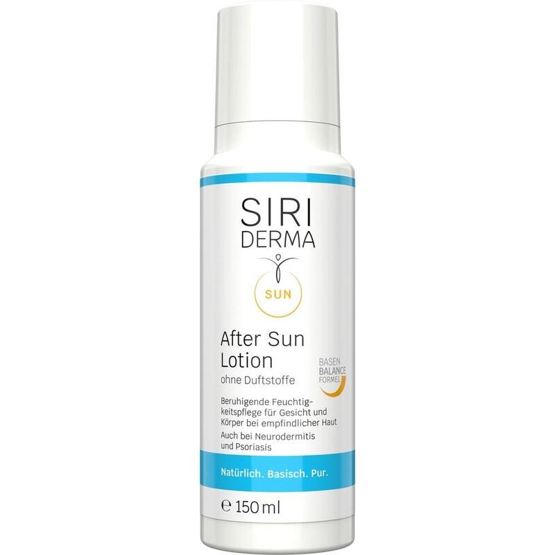SIRIDERMA After Sun Lotion ohne Duftstsoffe
