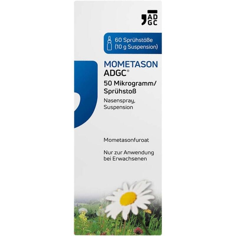 MOMETASON ADGC 50 μg/Sprühstoß Nasenspray 60