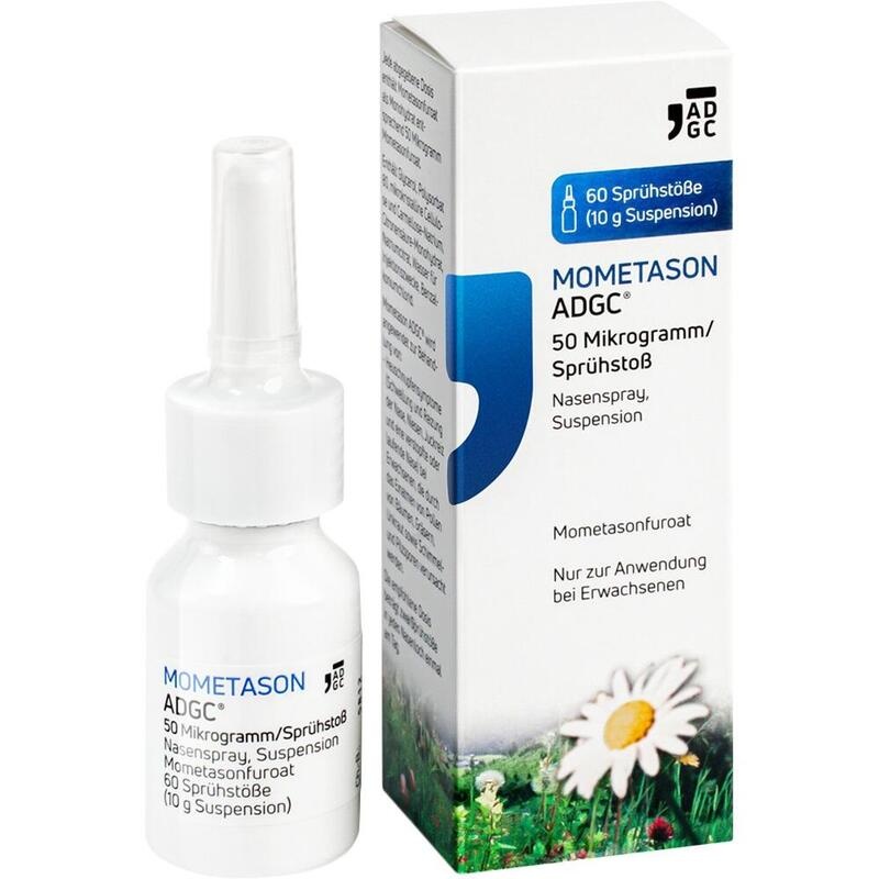 MOMETASON ADGC 50 μg/Sprühstoß Nasenspray 60