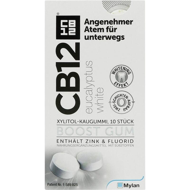 CB12 boost Eucalyptus white Kaugummi