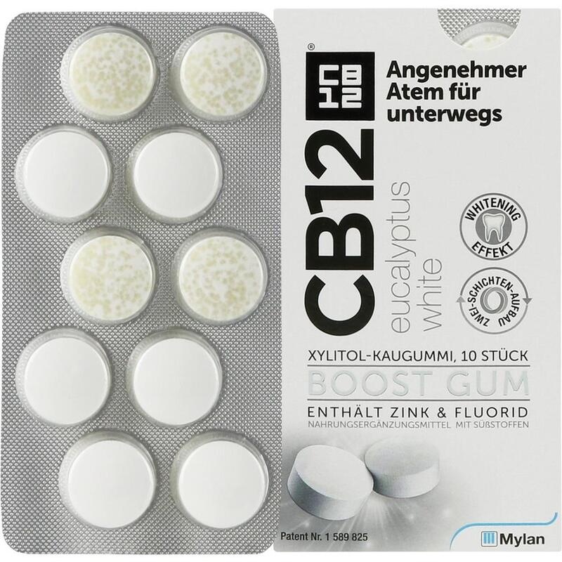 CB12 boost Eucalyptus white Kaugummi