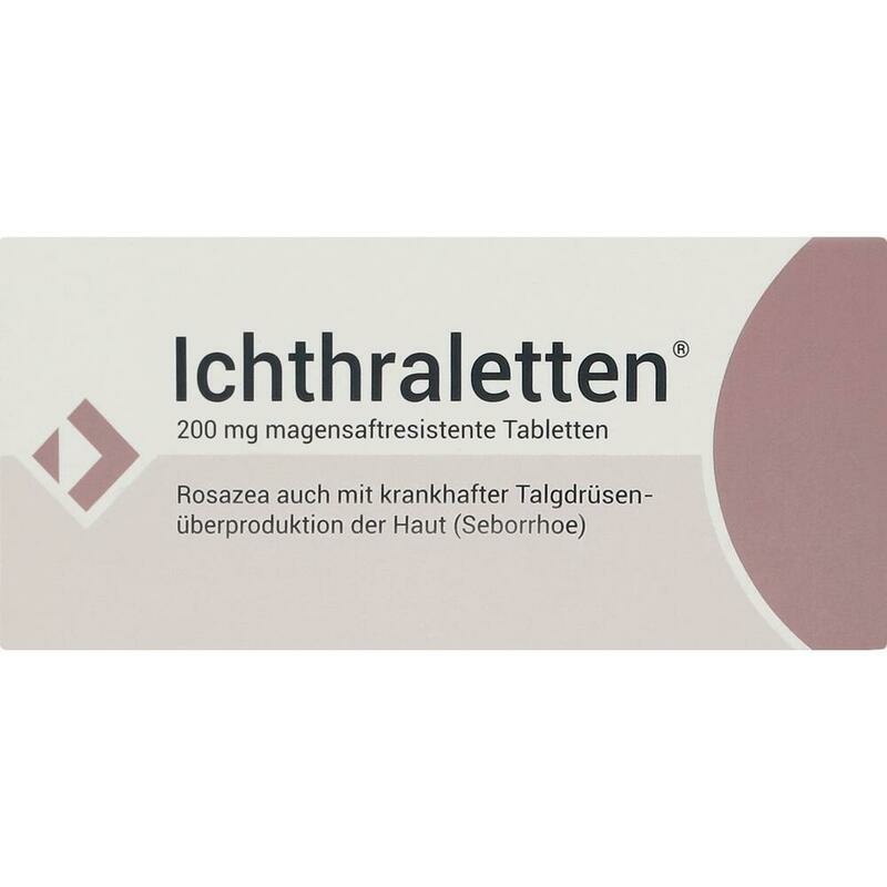ICHTHRALETTEN 200 mg magensaftresistente Tabletten