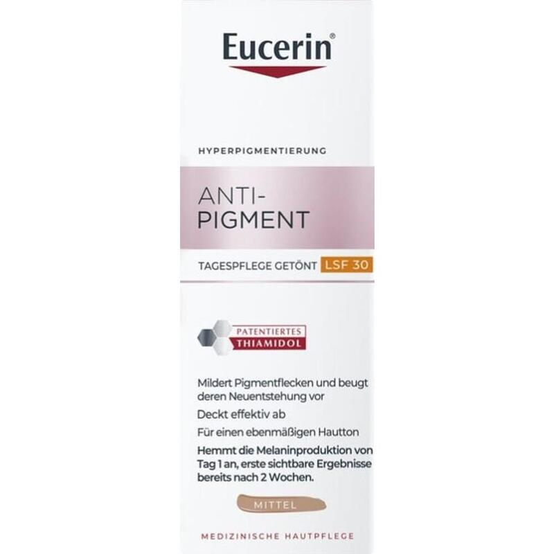 EUCERIN Anti-Pigment Tag getönt mittel LSF 30