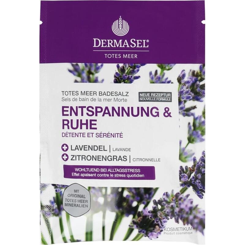 DERMASEL Totes Meer Badesalz Entspannung & Ruhe