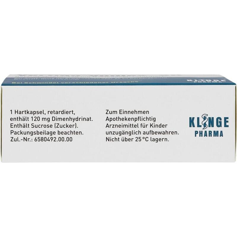 VERTIGO-VOMEX SR Retardkapseln