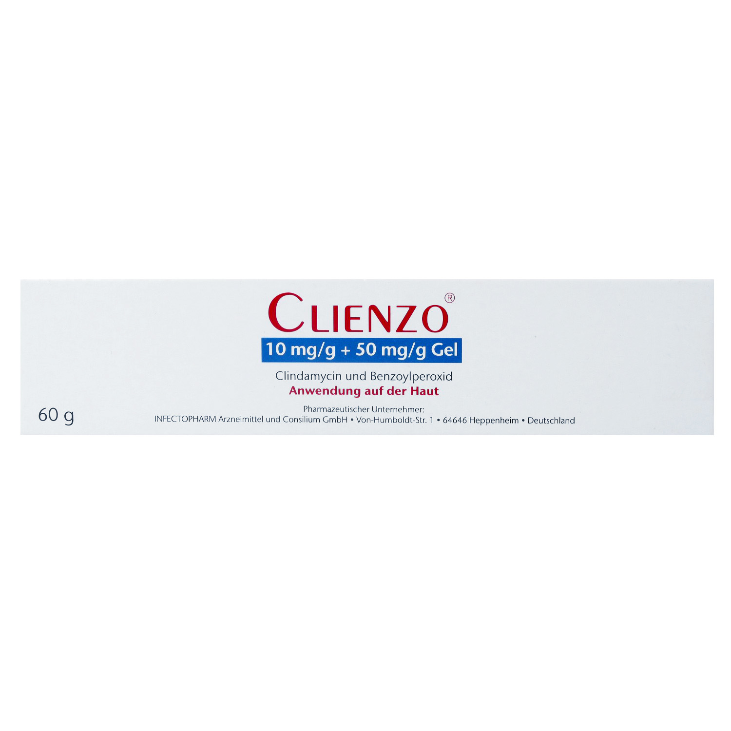 CLIENZO 10 mg/g + 50 mg/g Gel