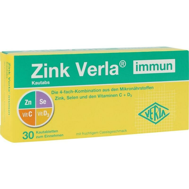ZINK VERLA immun Kautabs