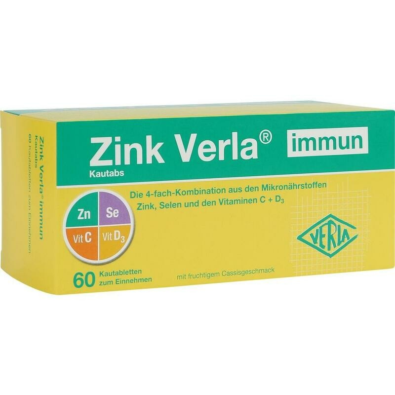 ZINK VERLA immun Kautabs