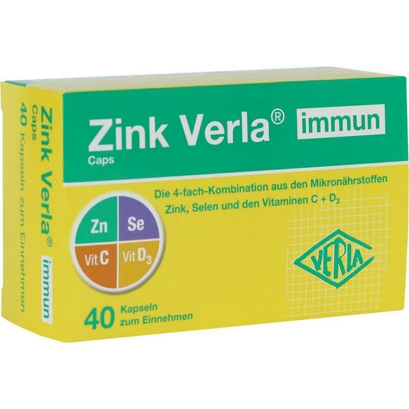 ZINK VERLA immun Caps