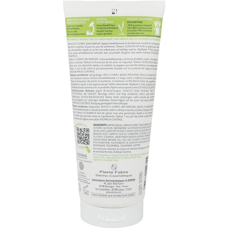A-DERMA EXOMEGA CONTROL Balsam rückfettend