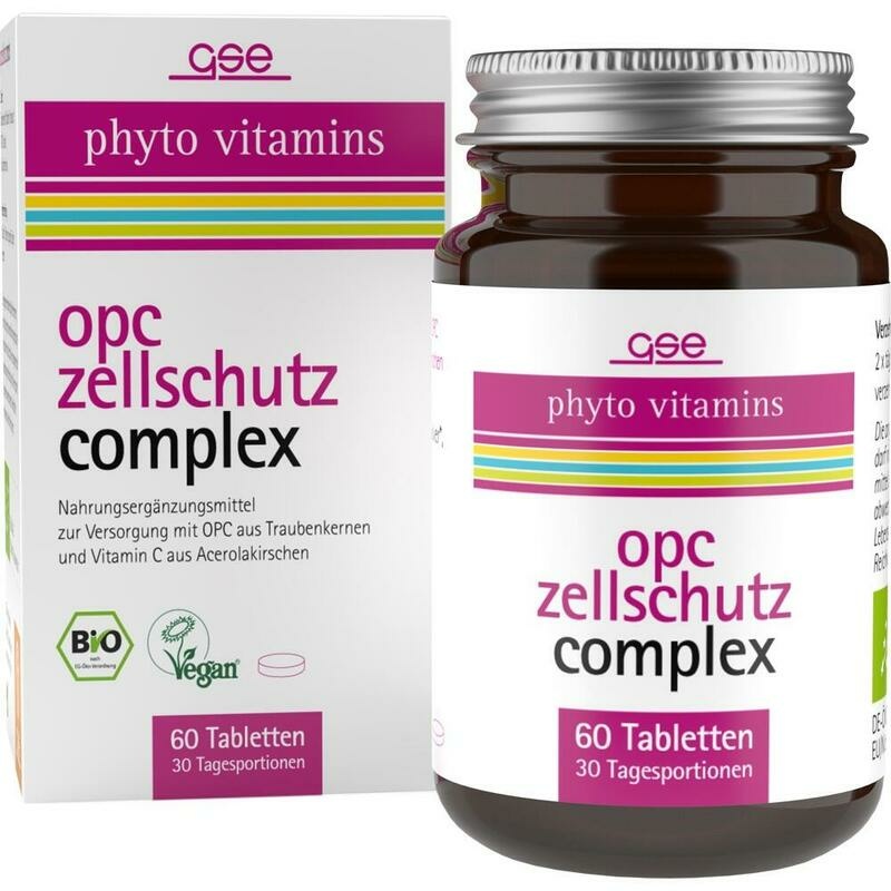 GSE OPC Zellschutz Complex Bio Phyto Vitamins Tab.