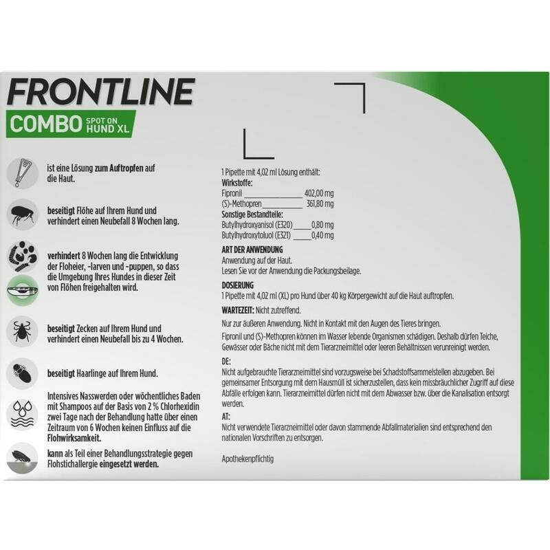 FRONTLINE Combo Spot on Hund XL Lsg.z.Auft.a.Haut