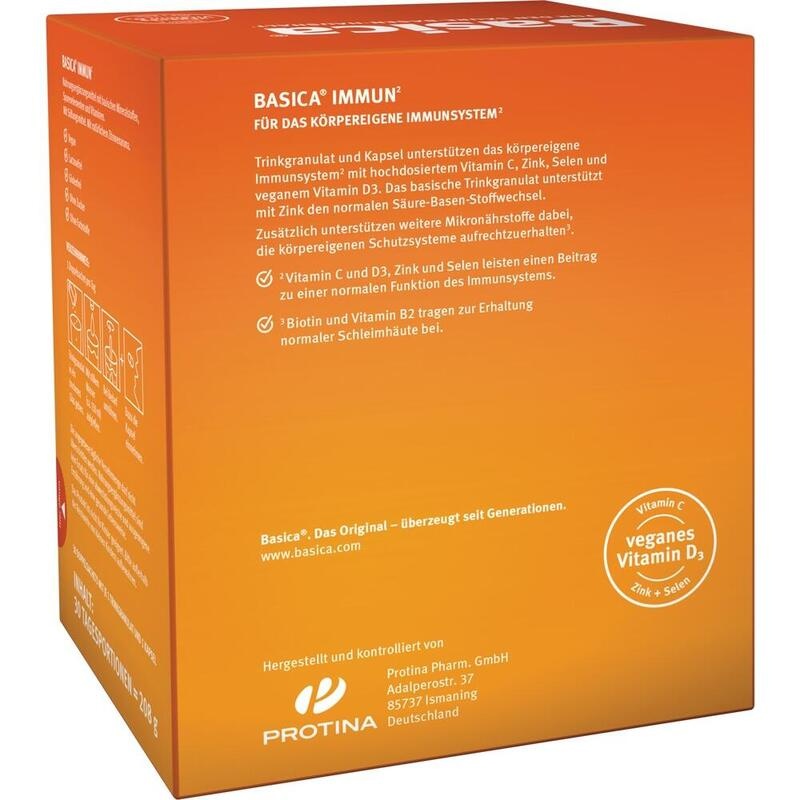 BASICA Immun Trinkgranulat+Kapsel f.30 Tage