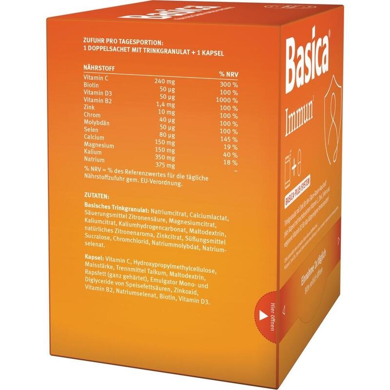 BASICA Immun Trinkgranulat+Kapsel f.30 Tage