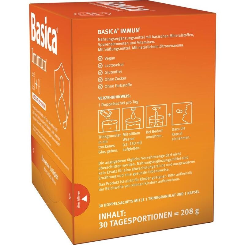 BASICA Immun Trinkgranulat+Kapsel f.30 Tage