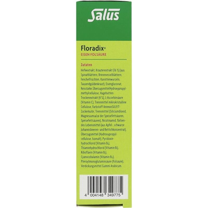 FLORADIX Eisen Folsäure Tabletten