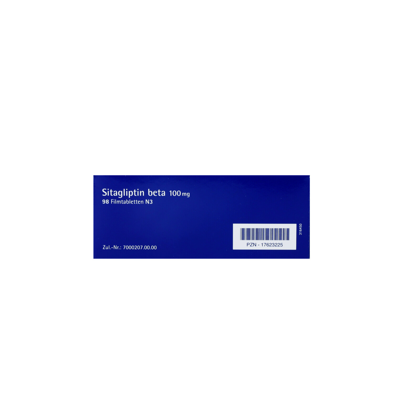 SITAGLIPTIN beta 100 mg Filmtabletten