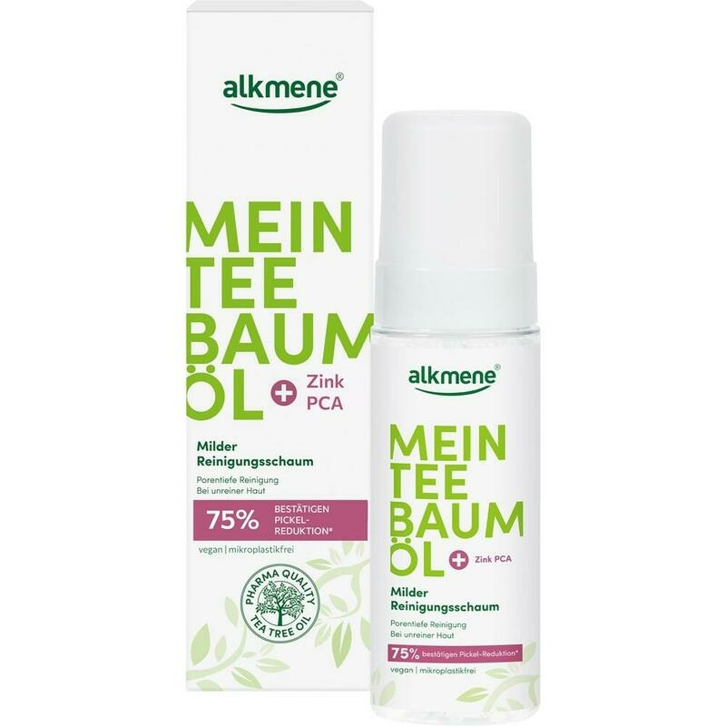 ALKMENE Mein Teebaumöl milder Reinigunsschaum