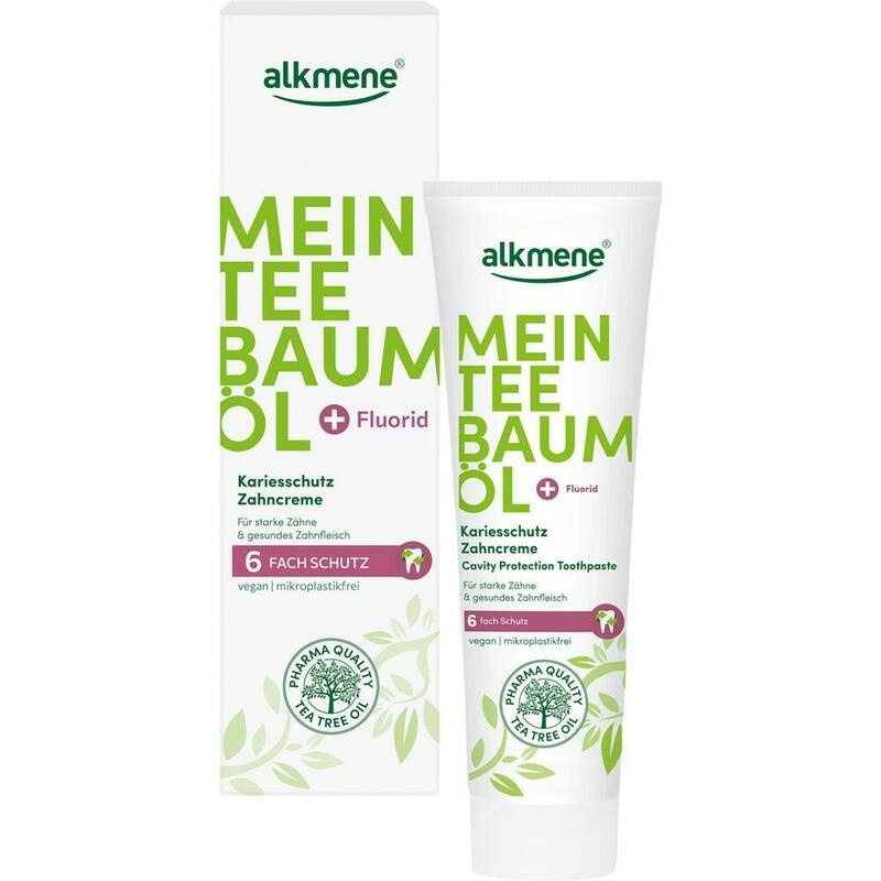 ALKMENE Mein Teebaumöl Kariesschutz Zahncreme