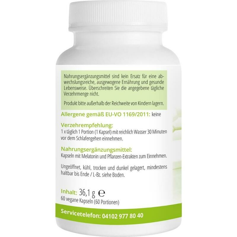 MELATONIN PLUS Einschlafkapseln mit DailyZz