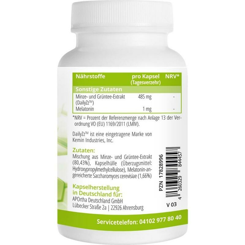 MELATONIN PLUS Einschlafkapseln mit DailyZz