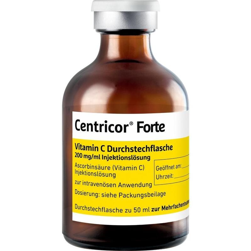 CENTRICOR Forte Vitamin C Dsfl. 200 mg/ml Inj.-L.