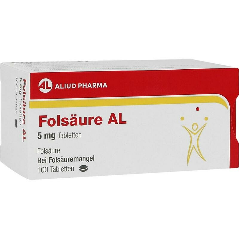 FOLSÄURE AL 5 mg Tabletten