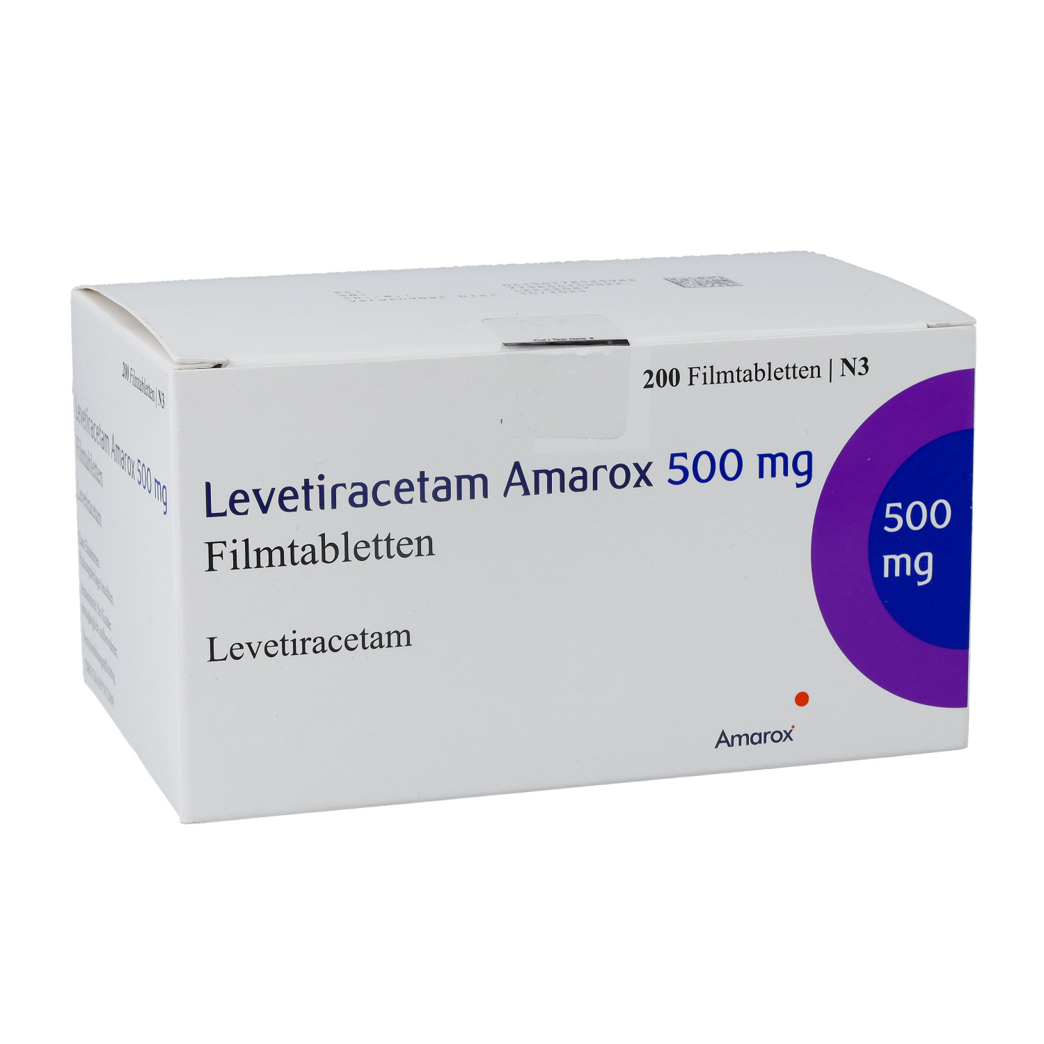 LEVETIRACETAM Amarox 500 mg Filmtabletten