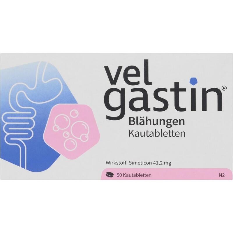 VELGASTIN Blähungen Kautabletten
