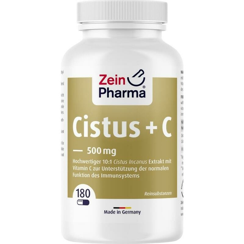 CISTUS 500 mg+C Kapseln