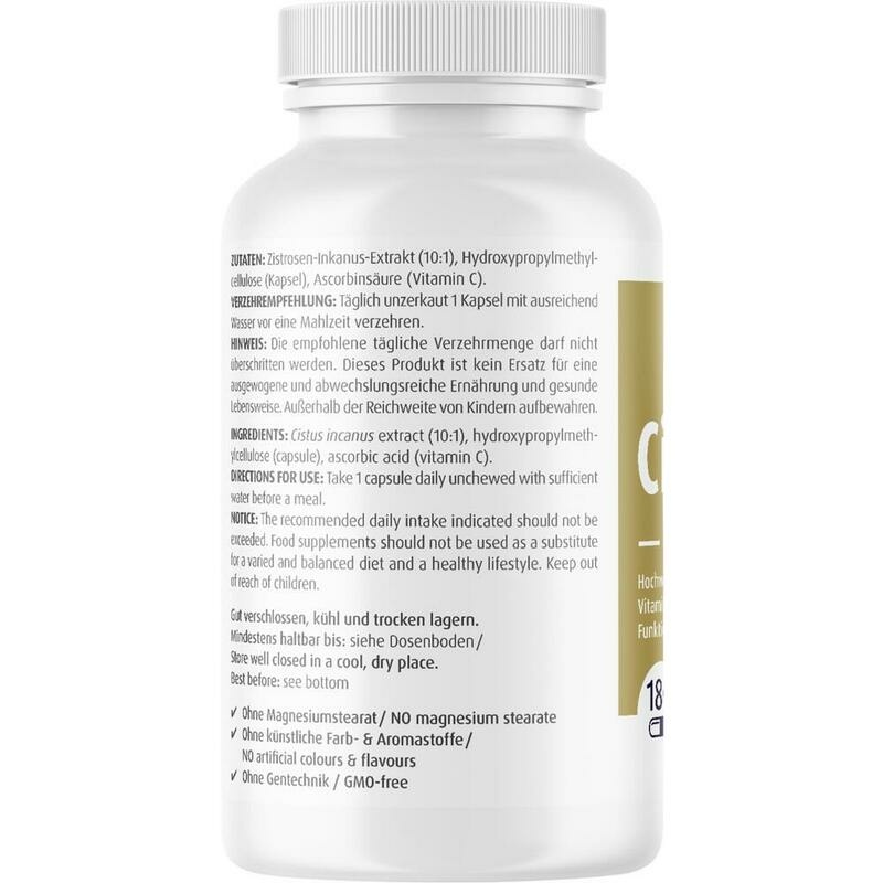 CISTUS 500 mg+C Kapseln