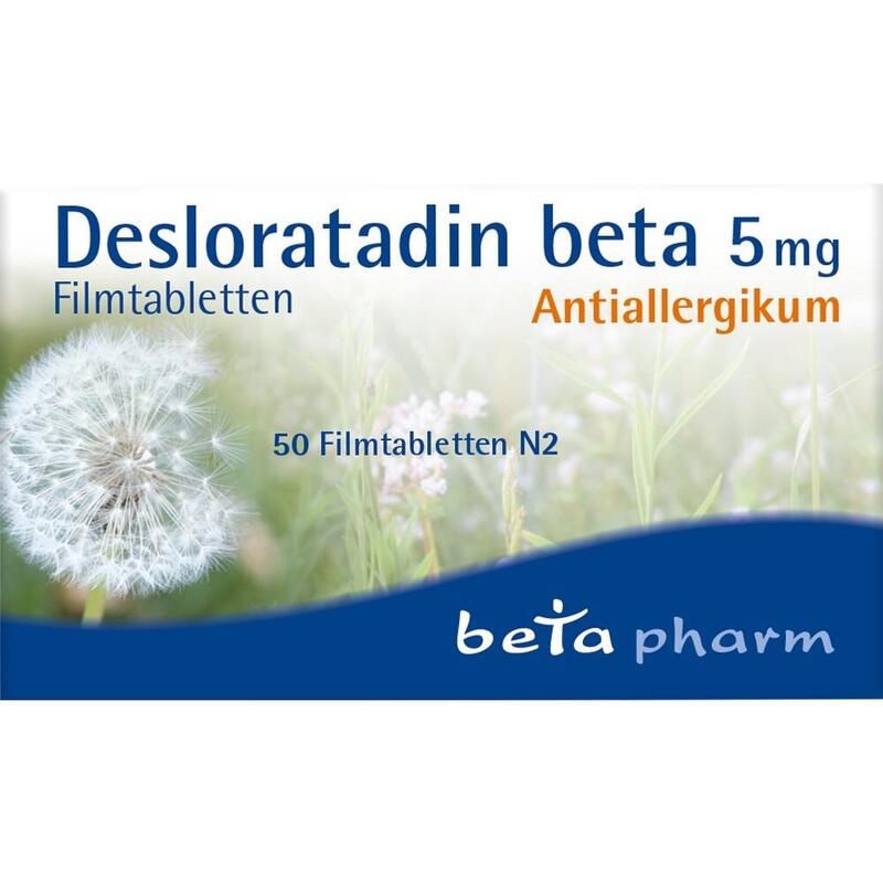 DESLORATADIN beta 5 mg Filmtabletten