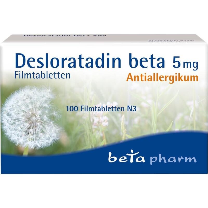 DESLORATADIN beta 5 mg Filmtabletten