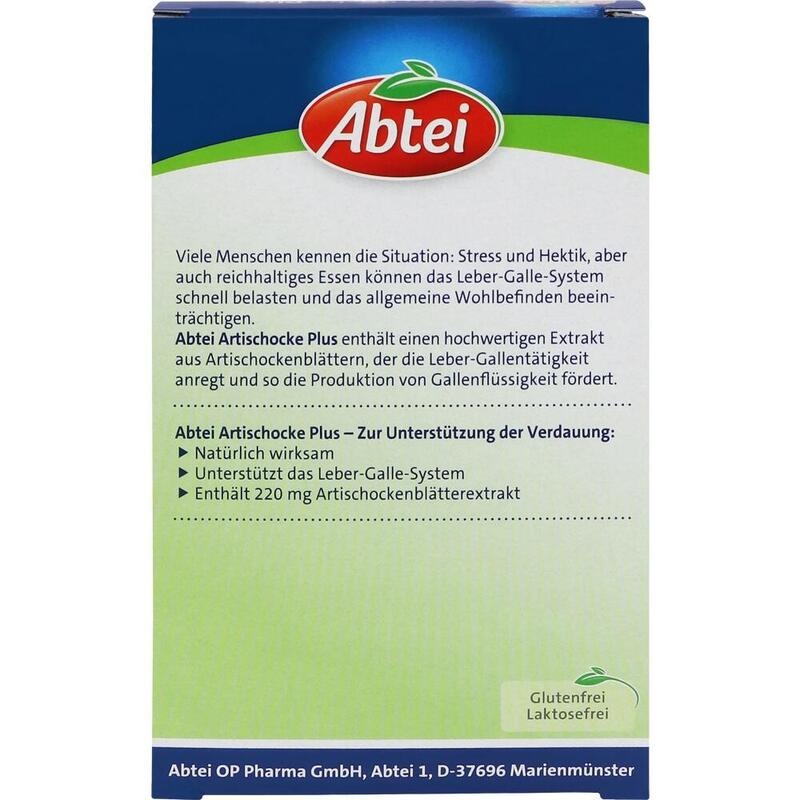 ABTEI Artischocke Plus Kapseln TF