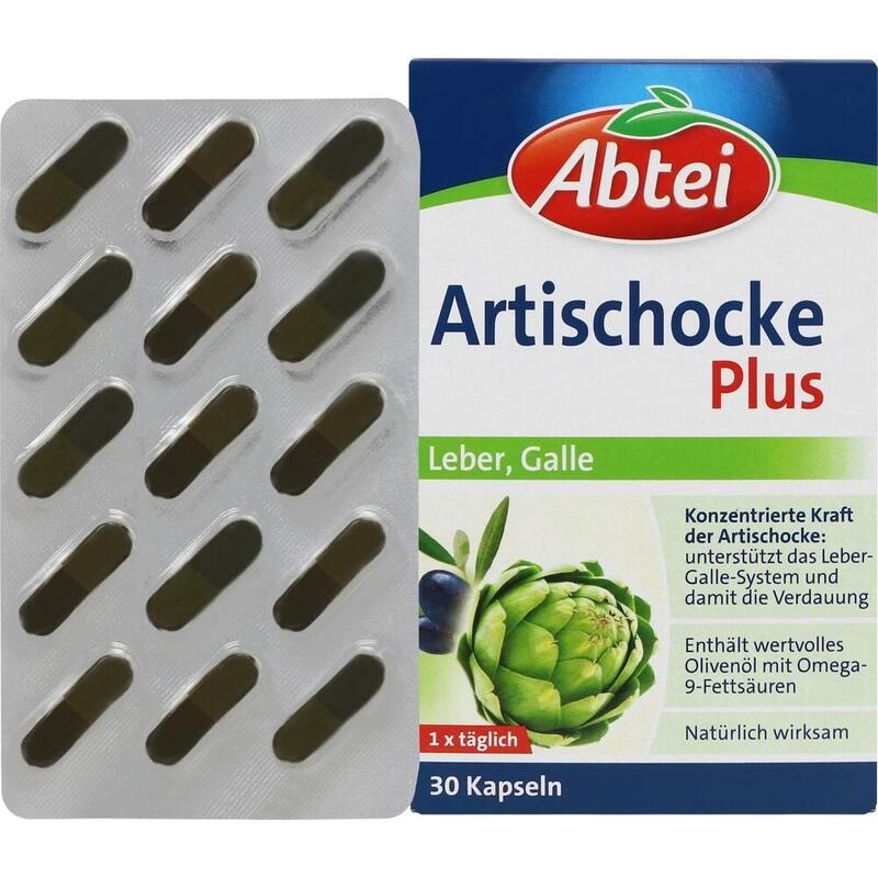 ABTEI Artischocke Plus Kapseln TF