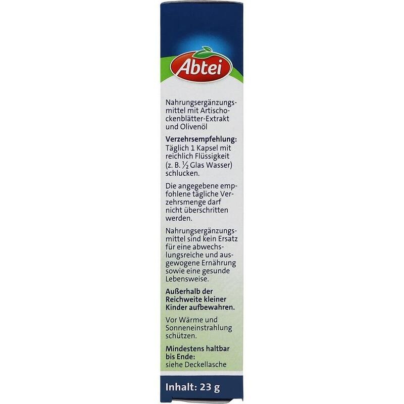 ABTEI Artischocke Plus Kapseln TF