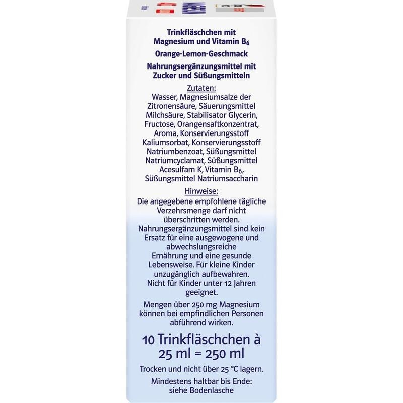 DOPPELHERZ Magnesium 400 Liquid system Trinkamp.