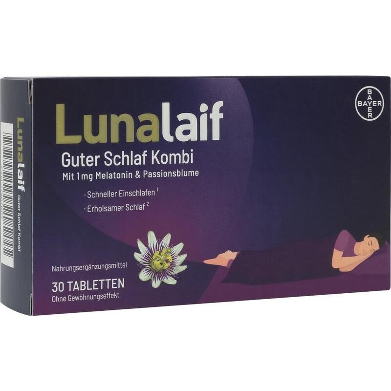 LUNALAIF Guter Schlaf Kombi Tabletten