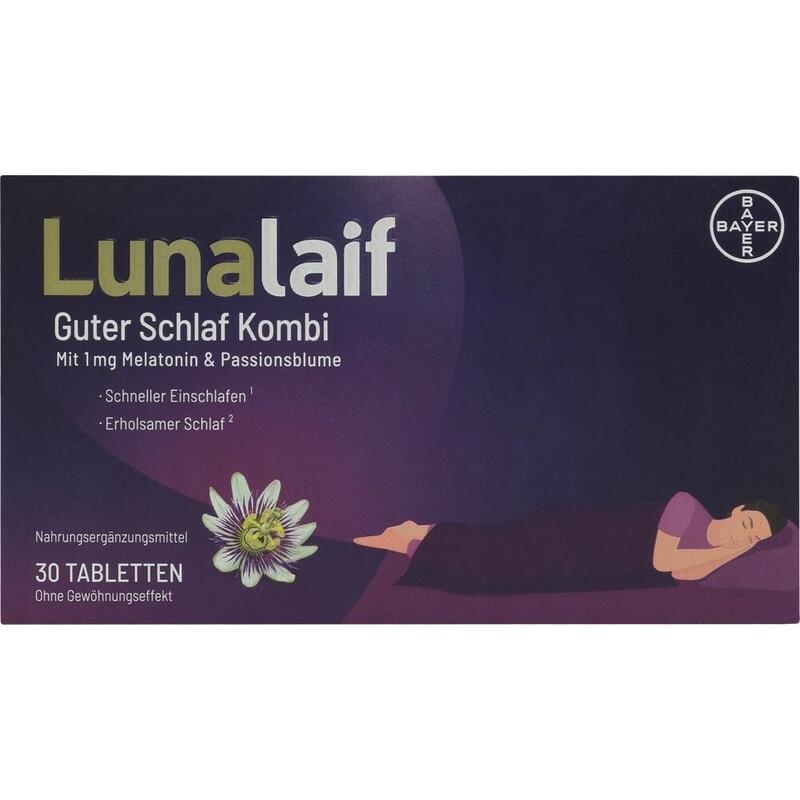 LUNALAIF Guter Schlaf Kombi Tabletten