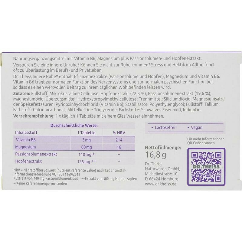 DR.THEISS Innere Ruhe Tabletten