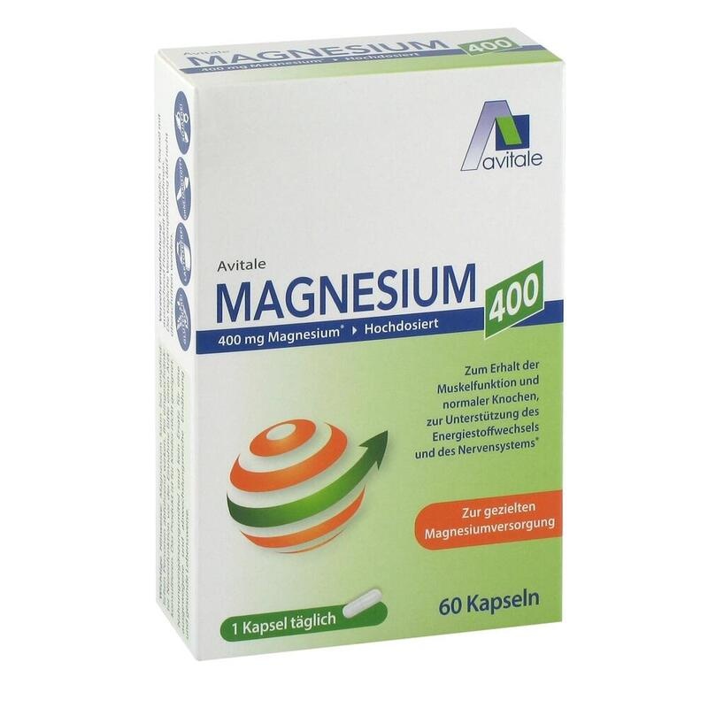 MAGNESIUM 400 mg Kapseln