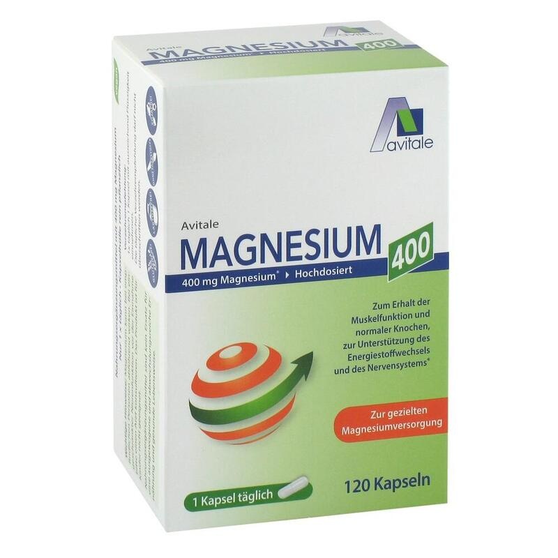 MAGNESIUM 400 mg Kapseln