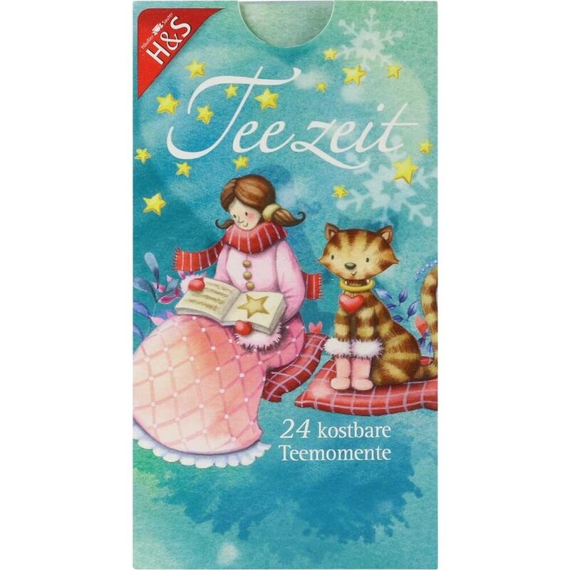 H&S Adventskalender Teezeit Tasse Filterbeutel