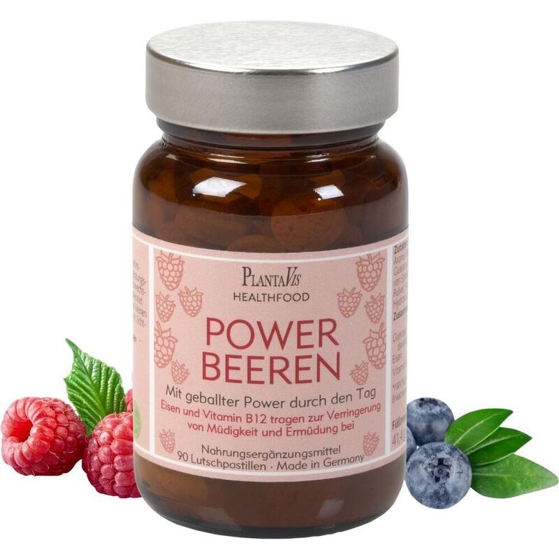 POWERBEEREN B12+ Koffein Lutschpastillen