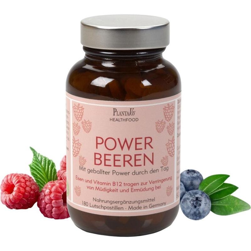 POWERBEEREN B12+ Koffein Lutschpastillen