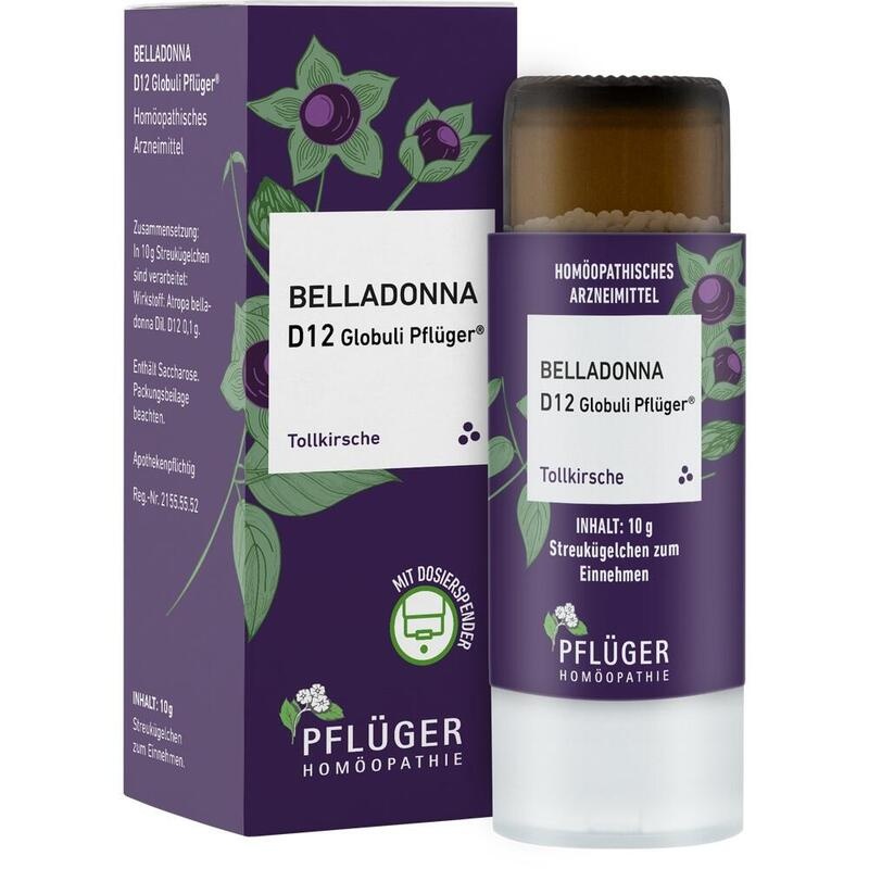 BELLADONNA D 12 Globuli Pflüger Dosierspender