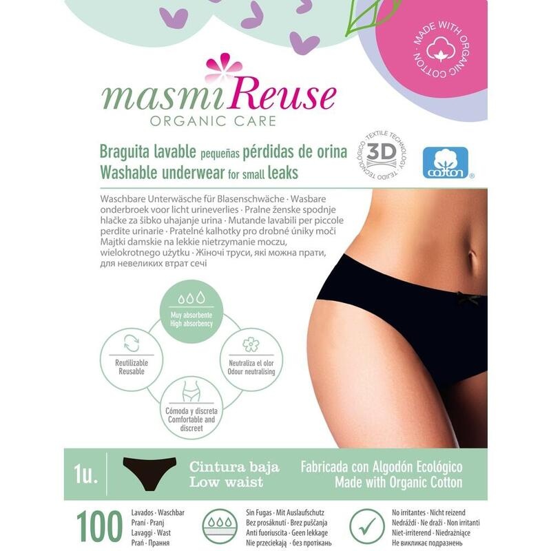 BIO INKONTINENZ Slip waschbar Gr.XL MASMI